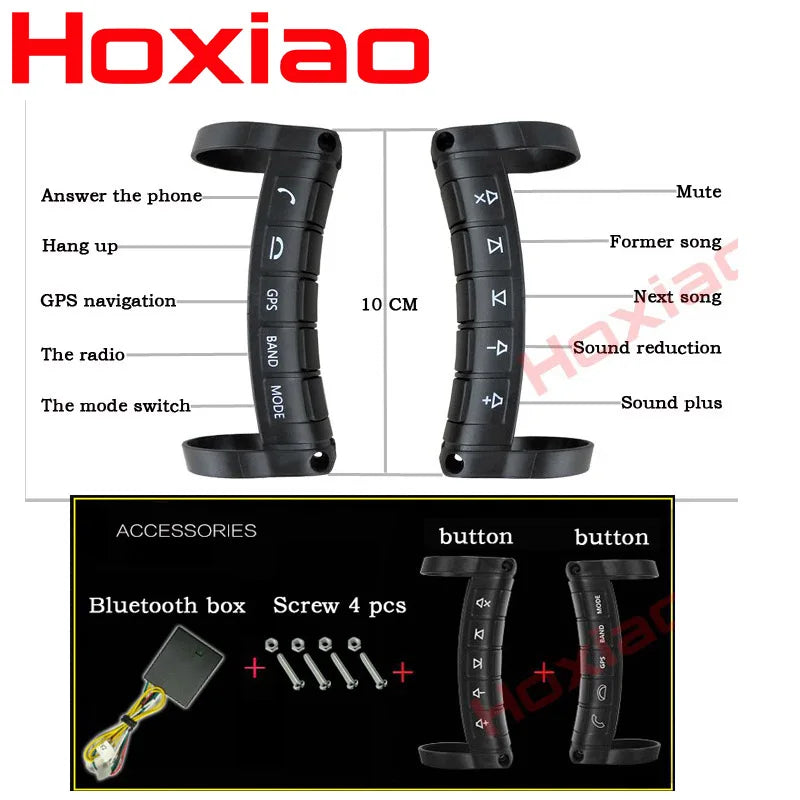 WheelControl™ – Mando universal volante Bluetooth