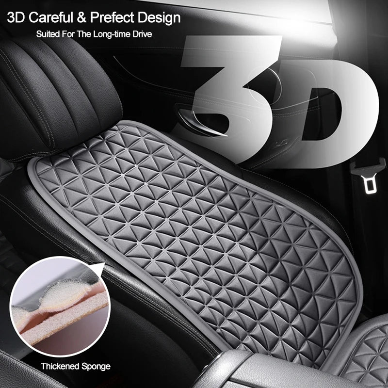 3D Breathable Car Seat Cover Seasonal Car Seat Cushion Convex Design for Heat Dustproof Sweatproof Universal Auto Chair Mat Pad