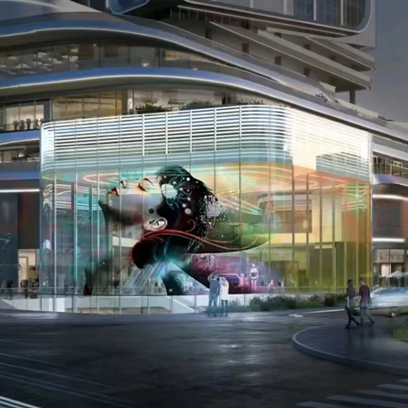 FlexScreen™ – Pantalla LED adhesiva transparente