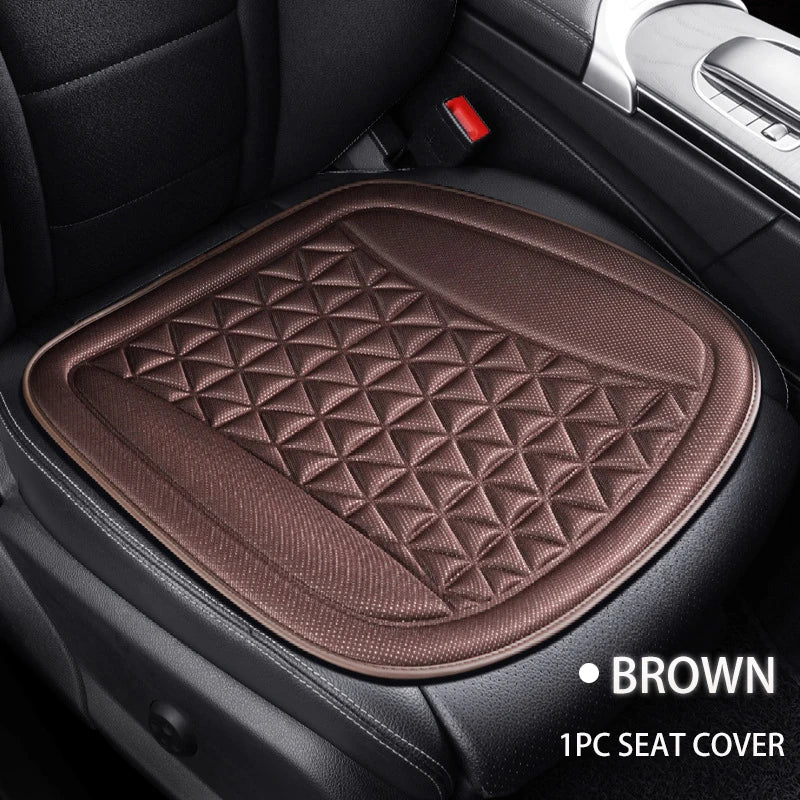 3D Breathable Car Seat Cover Seasonal Car Seat Cushion Convex Design for Heat Dustproof Sweatproof Universal Auto Chair Mat Pad
