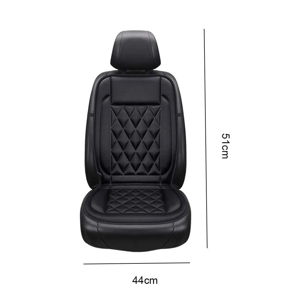 12V Car Seat Heater Cover With 2 Gear Adjustable Heating Electric Car Seat Cushion Non-slip Breathable Auto Interior Accessories