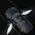 LED Light 2PCS Car Angel Wings Welcome Light Rearview Mirror Welcome Light Angel Wings Carpet Projection Auto Decoration