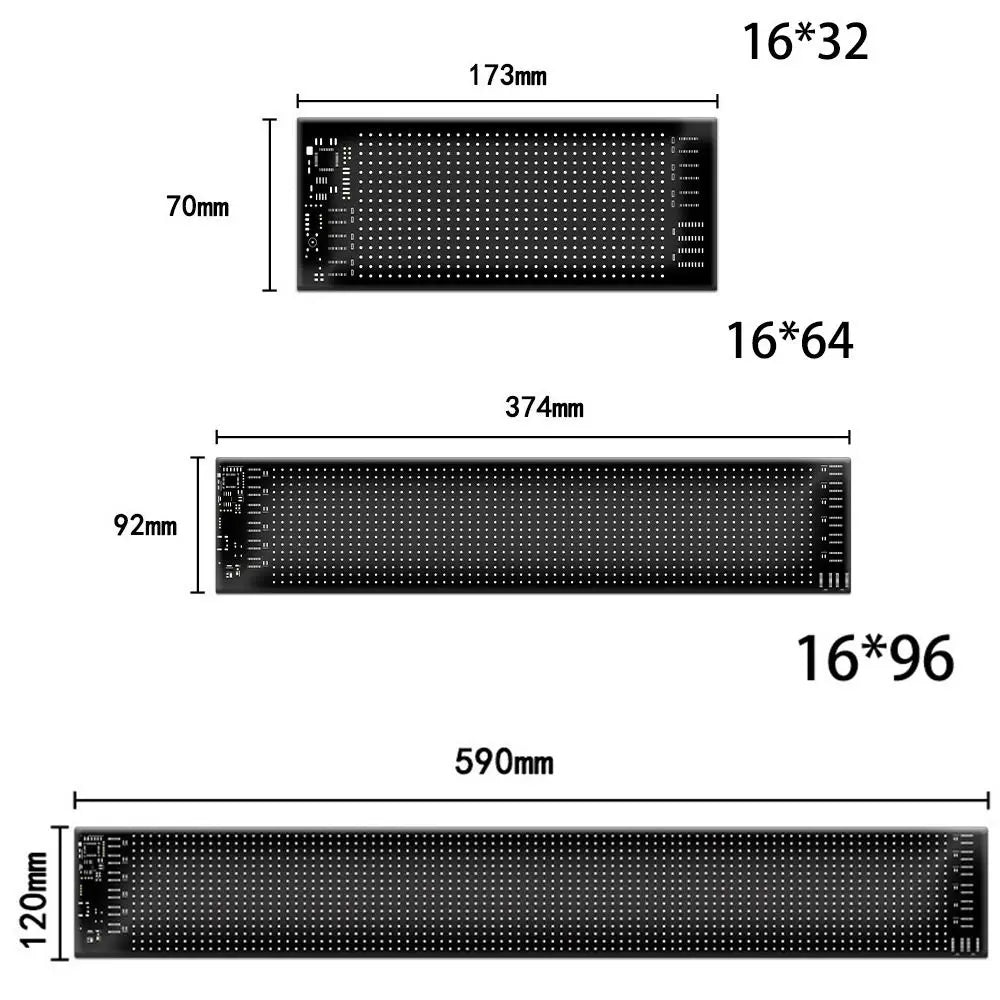 PixelPanel™ – Panel LED flexible programable USB