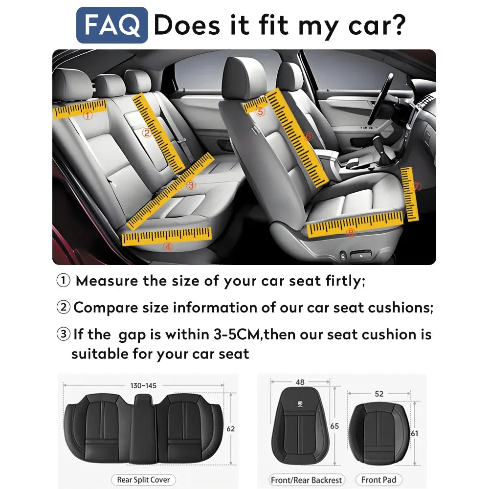 NappaLux™ – Funda asiento cuero Nappa premium