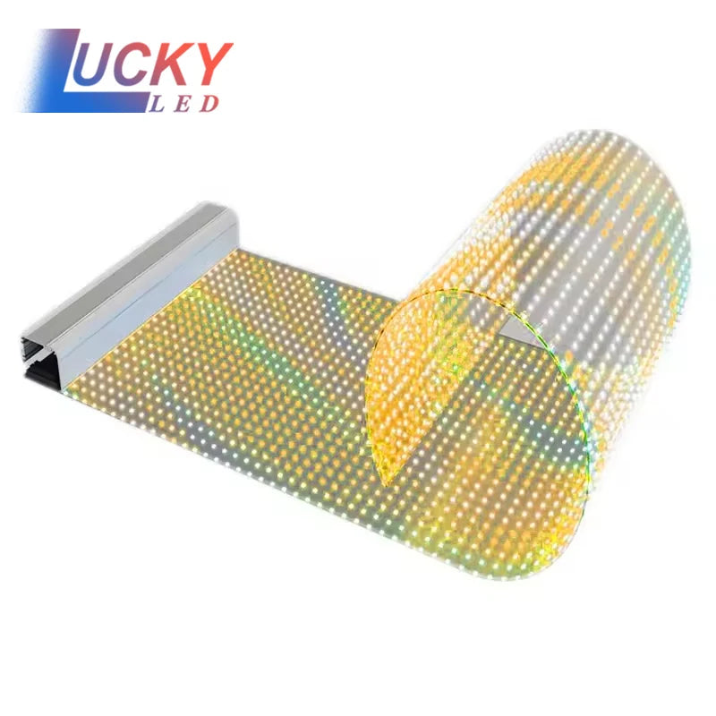 FlexScreen™ – Pantalla LED adhesiva transparente