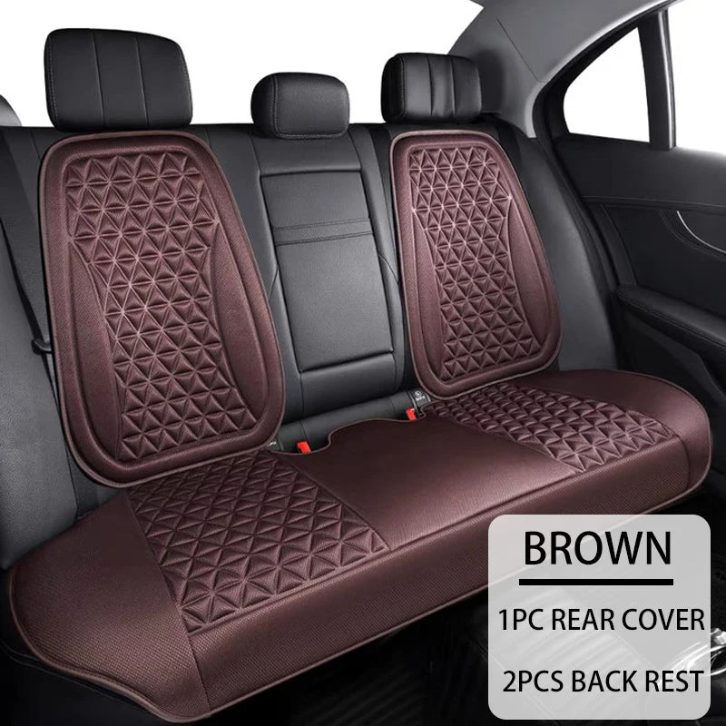 3D Breathable Car Seat Cover Seasonal Car Seat Cushion Convex Design for Heat Dustproof Sweatproof Universal Auto Chair Mat Pad
