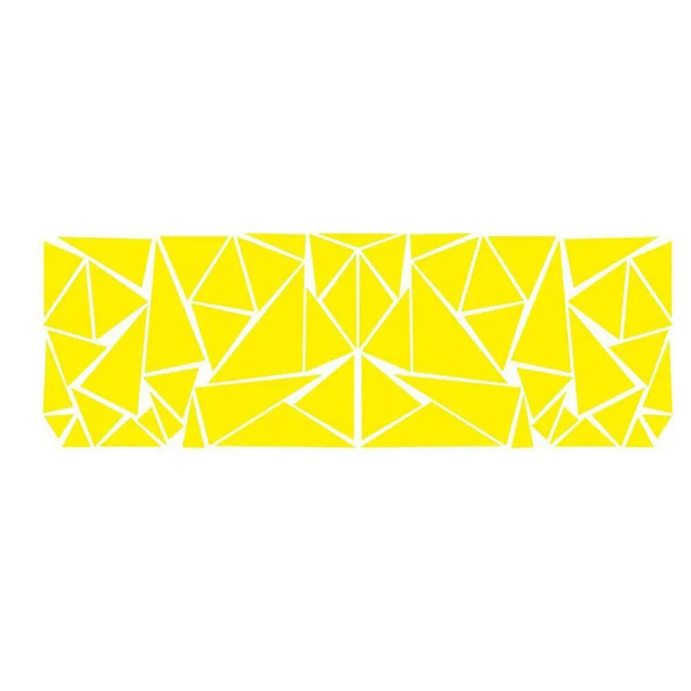 Freestanding Triangles Graphics Car Sticker Decal Decoration SUV Truck Vehicle Camping Rv Vinyl car modification Sticker
