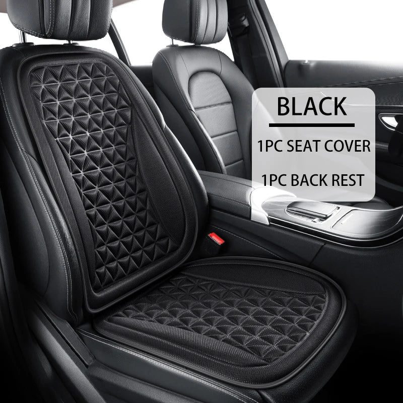 3D Breathable Car Seat Cover Seasonal Car Seat Cushion Convex Design for Heat Dustproof Sweatproof Universal Auto Chair Mat Pad
