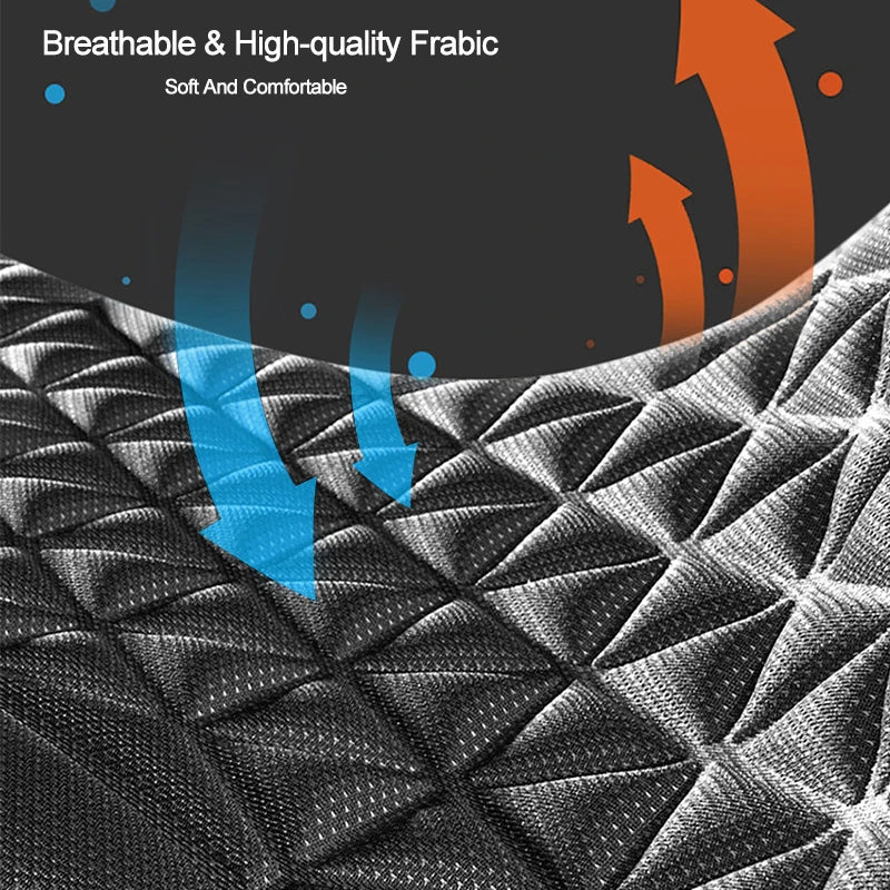 3D Breathable Car Seat Cover Seasonal Car Seat Cushion Convex Design for Heat Dustproof Sweatproof Universal Auto Chair Mat Pad