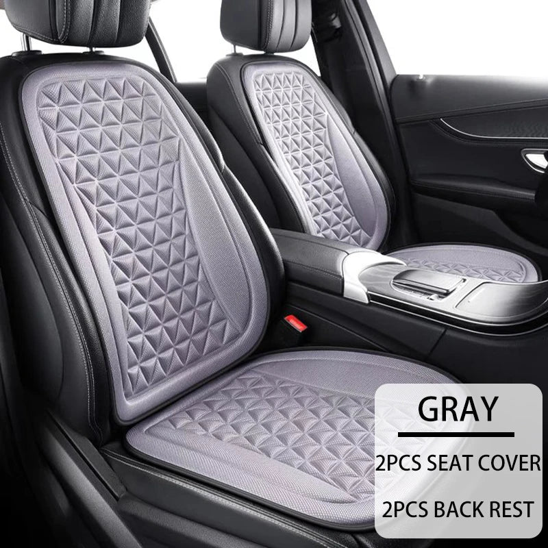 3D Breathable Car Seat Cover Seasonal Car Seat Cushion Convex Design for Heat Dustproof Sweatproof Universal Auto Chair Mat Pad