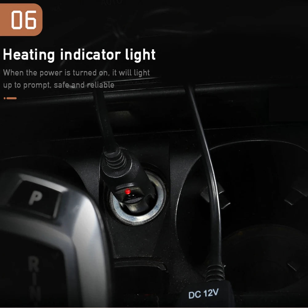 12V Car Seat Heater Cover With 2 Gear Adjustable Heating Electric Car Seat Cushion Non-slip Breathable Auto Interior Accessories