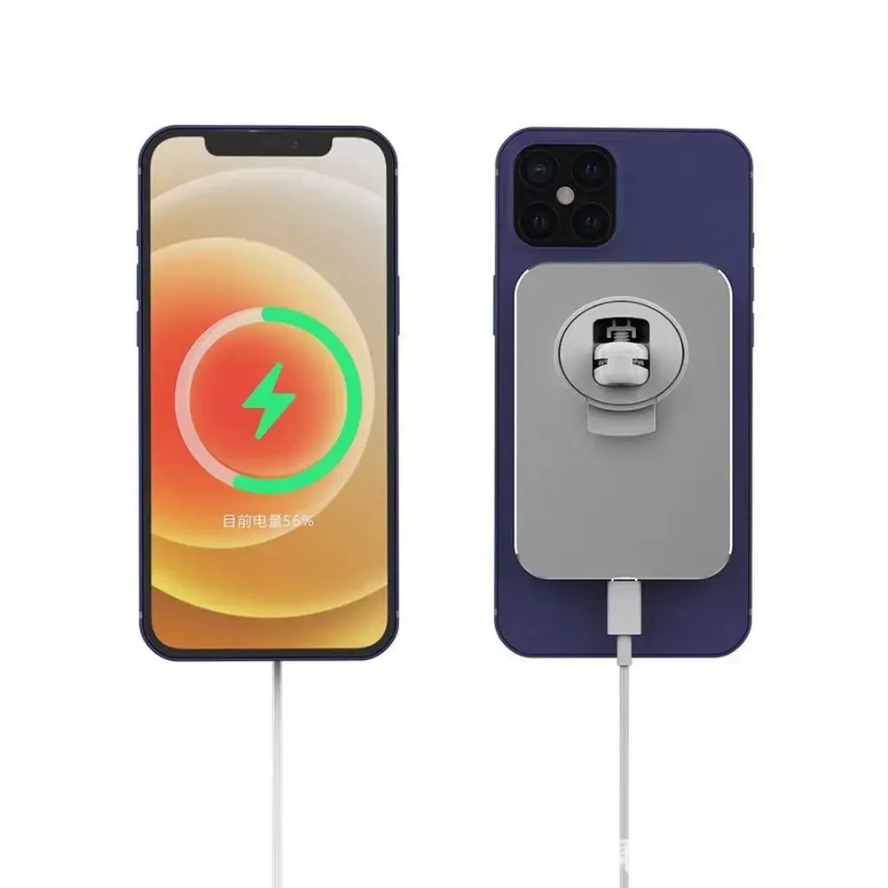 15W Qi Car Charger Type C Mobile Phone Magsafing Wireless Charger Car Mount Magnetic Holder For IPhone12 13 Pro Car Charging
