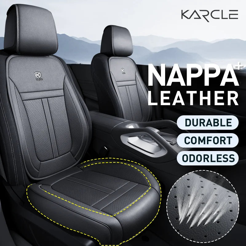 NappaLux™ – Funda asiento cuero Nappa premium