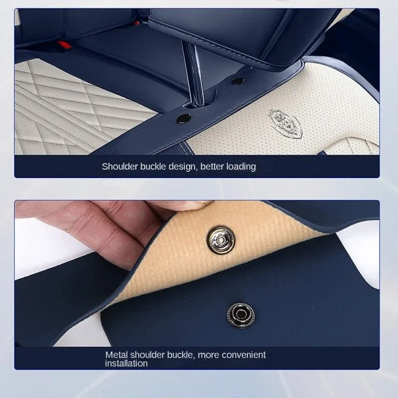 Car Seat Cover Leather For Mitsubishi All Models Outlander Pajero Grandis ASX Pajero Sport Lancer Galant Lancer-ex