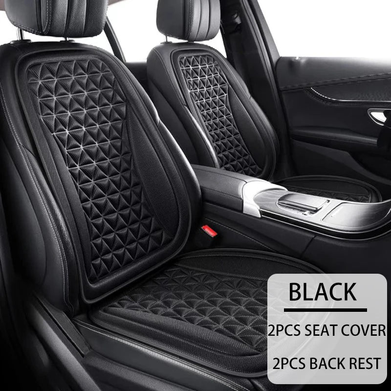 3D Breathable Car Seat Cover Seasonal Car Seat Cushion Convex Design for Heat Dustproof Sweatproof Universal Auto Chair Mat Pad