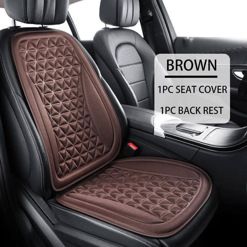 3D Breathable Car Seat Cover Seasonal Car Seat Cushion Convex Design for Heat Dustproof Sweatproof Universal Auto Chair Mat Pad