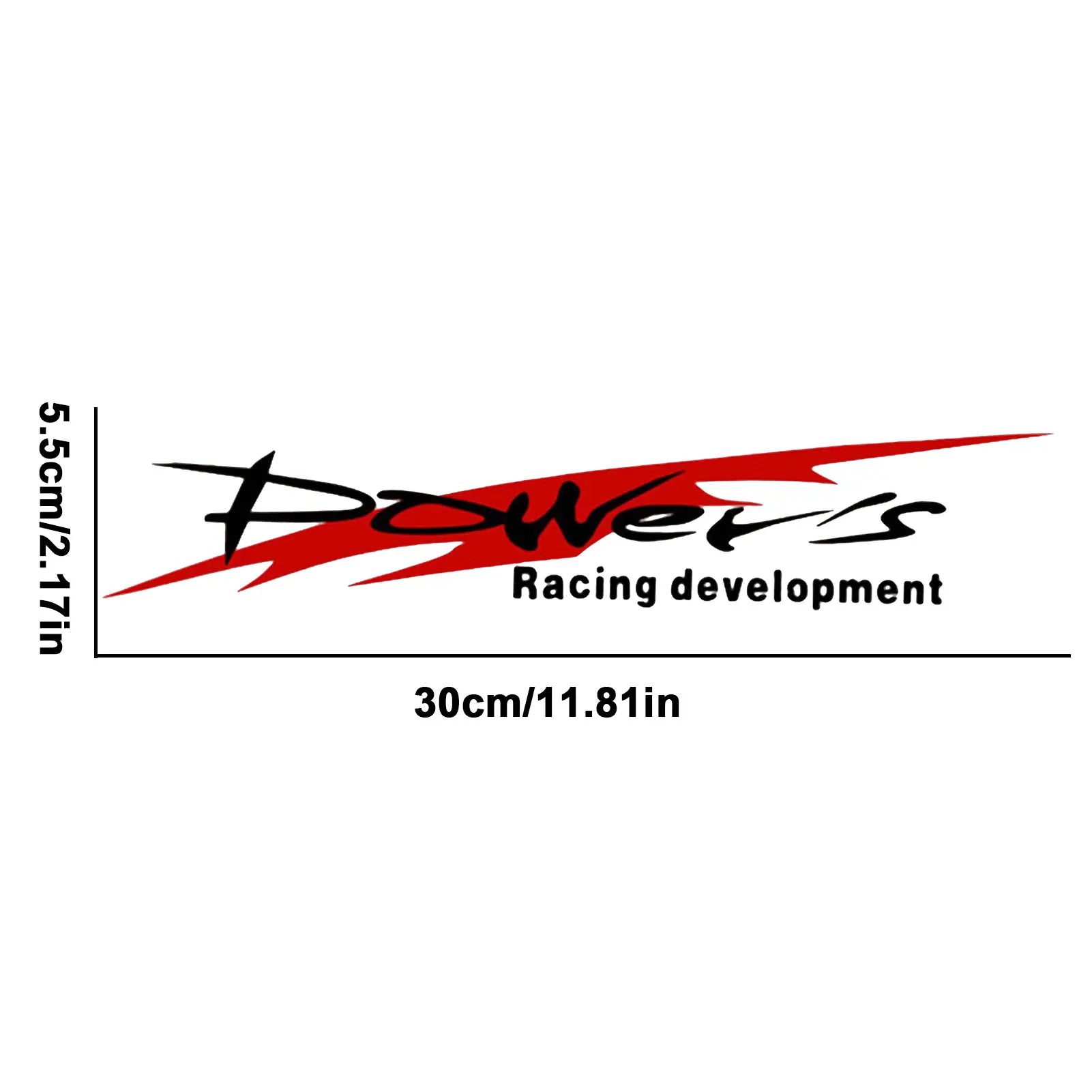 RacingDecal™ – Pegatina deportiva reflectante