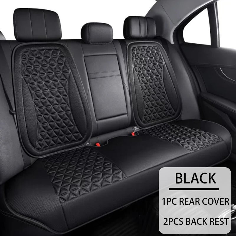 3D Breathable Car Seat Cover Seasonal Car Seat Cushion Convex Design for Heat Dustproof Sweatproof Universal Auto Chair Mat Pad